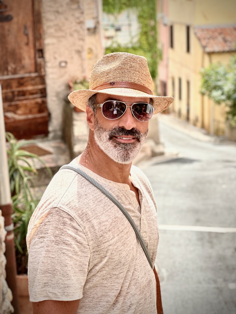 A Mediterranean village lane