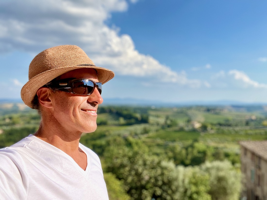 Over the Tuscan hills